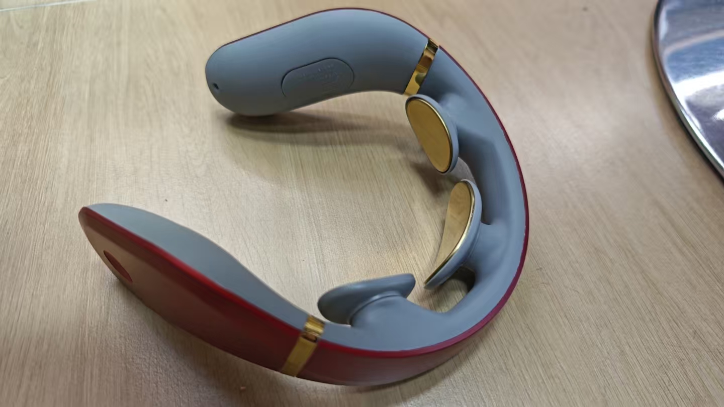 脊安适多功能护颈仪颈部振动智能语音播报脉冲天猫精灵可连接