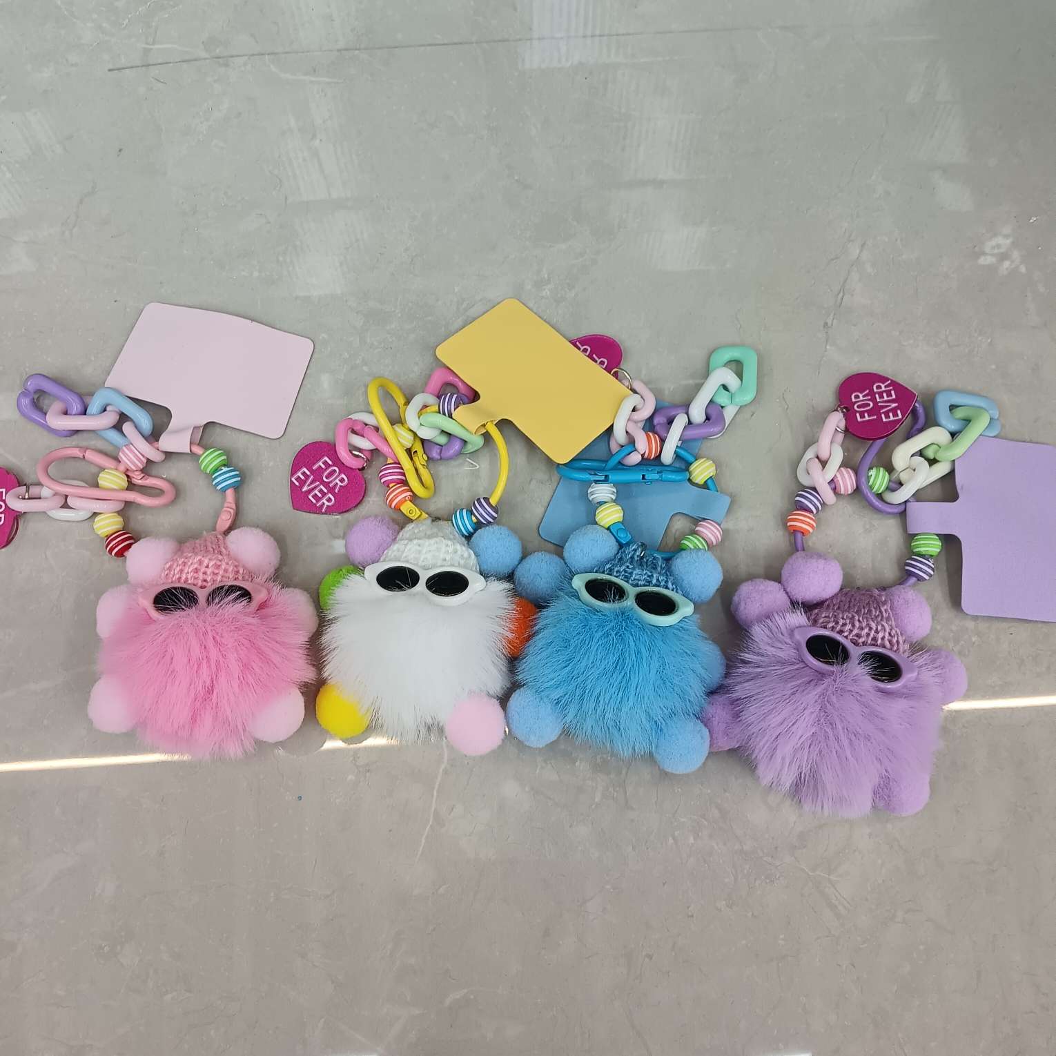 Doll keychain pendant detail image 9