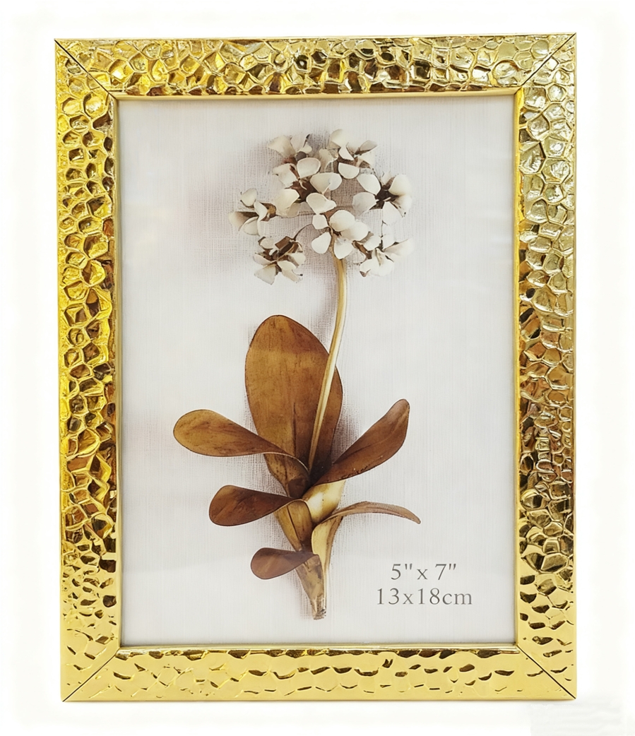 金属相框、金属电镀相框白底实物图