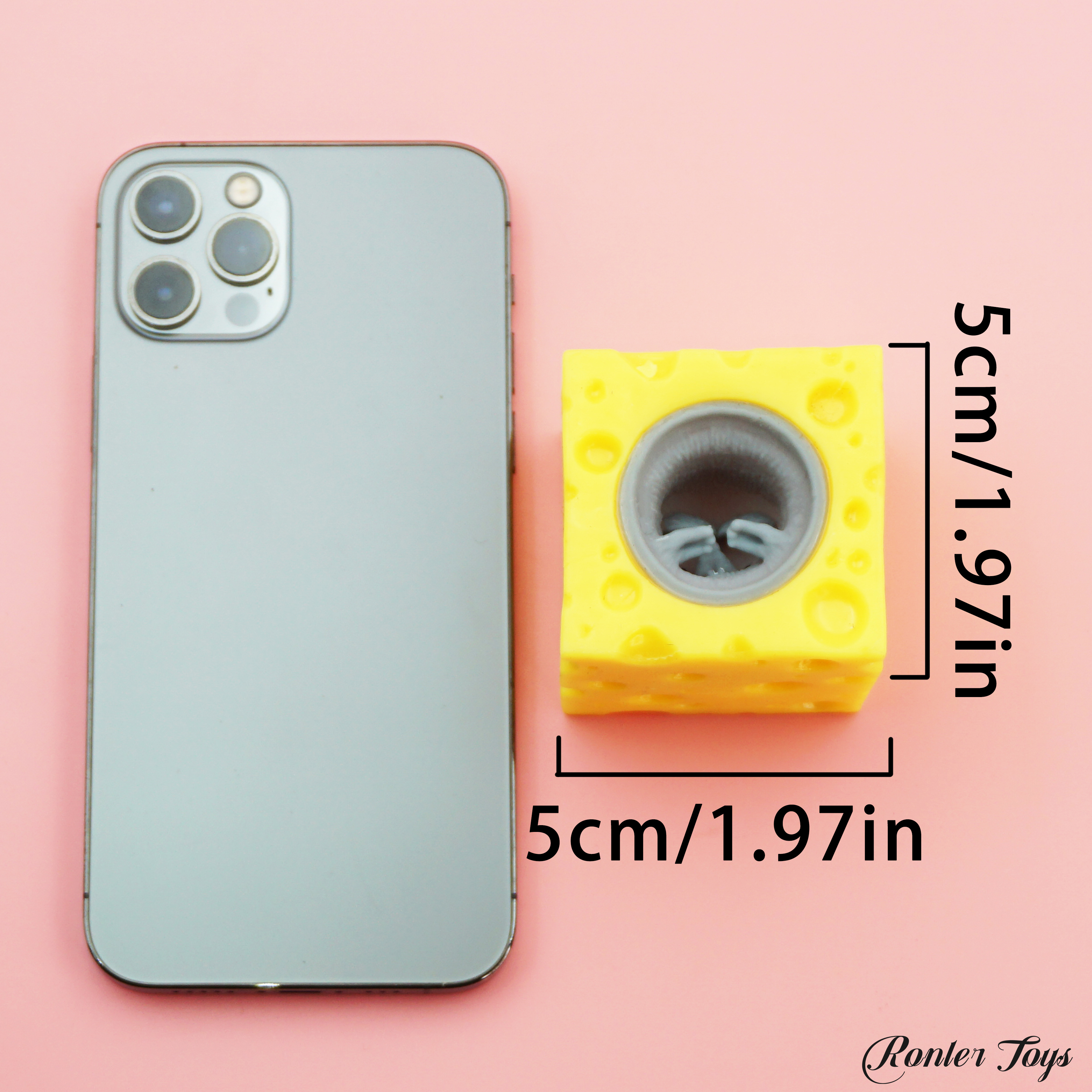 Cheese Mouse creative shaped squeeze cup Item Picture