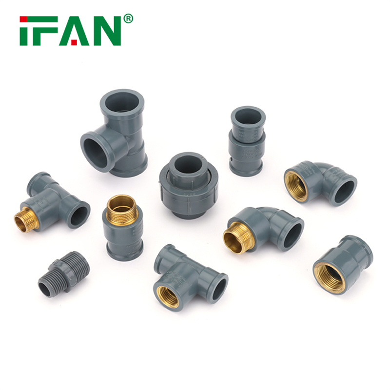 IFAN NBR UPVC Plumbing Pipe Connect Coupling Tee PVC Fitting