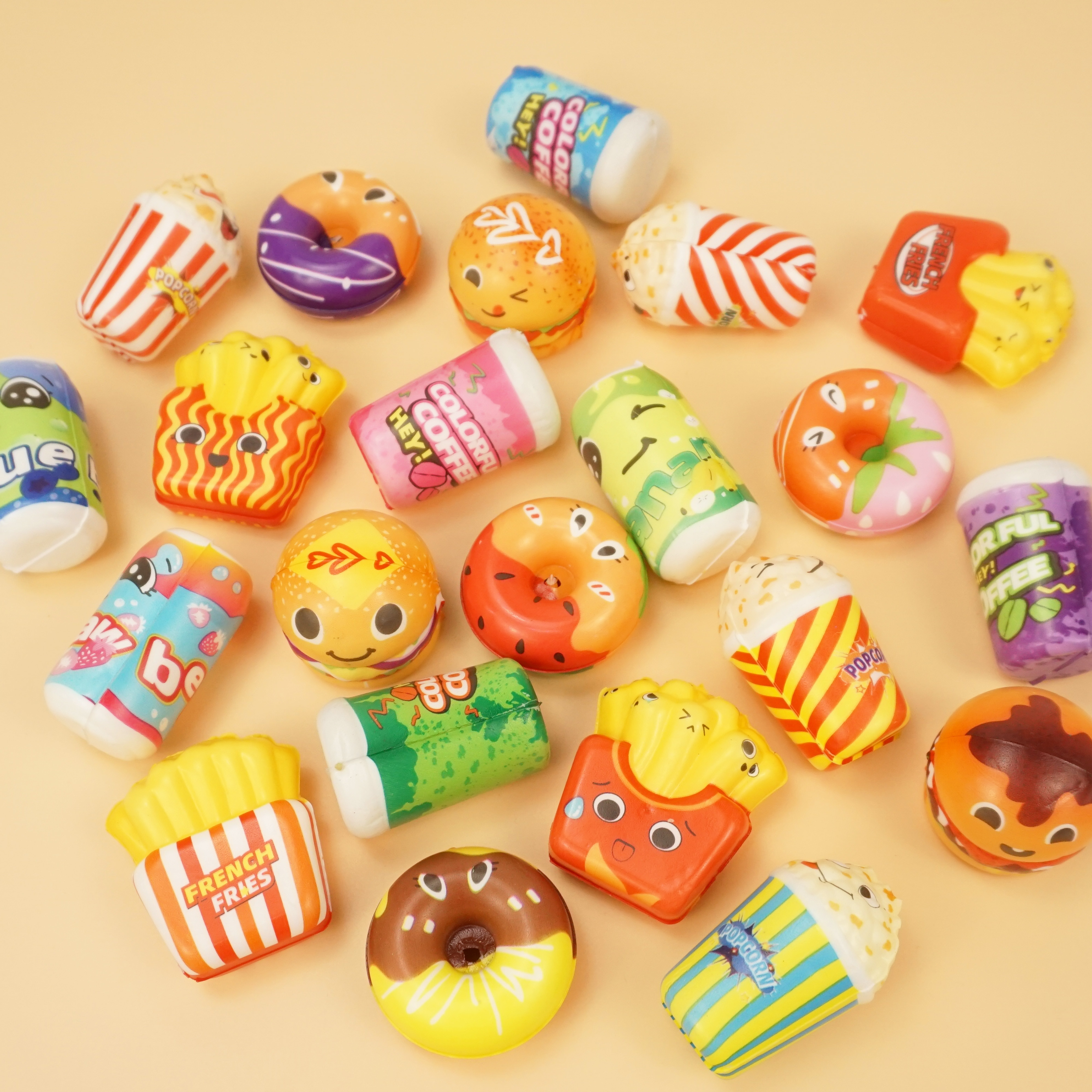 Junk food-shaped extrusion toys details Picture