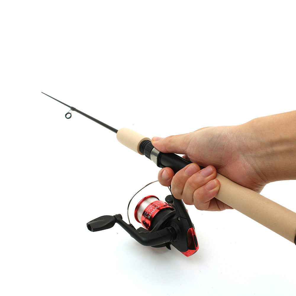 SAPA telescopic ice fishing rod 55/65/75cm details Picture