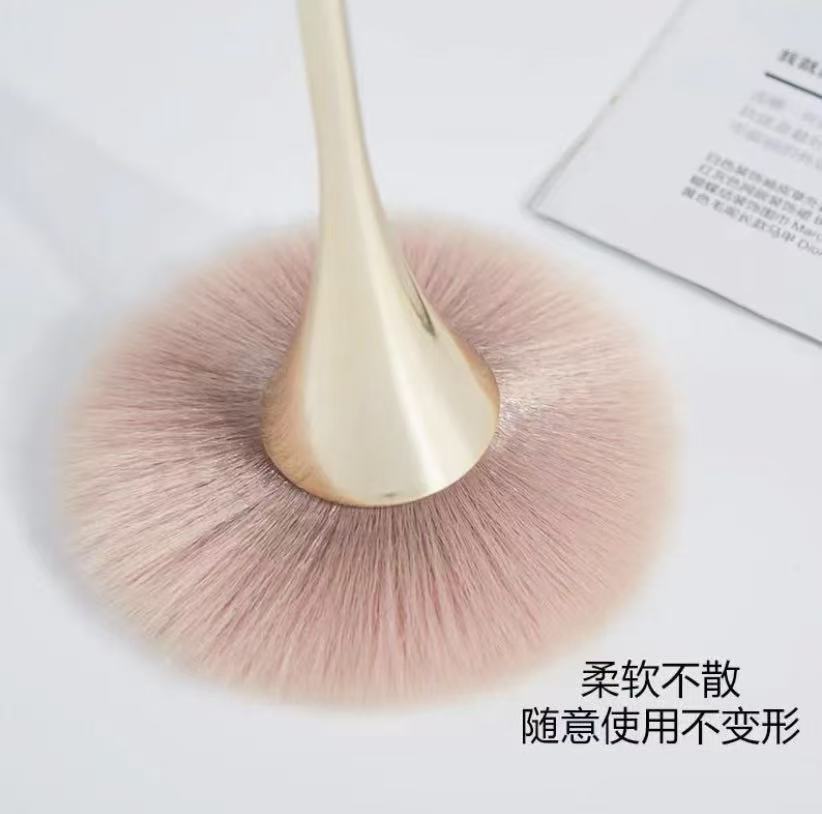美甲粉尘刷粉尘扫美妆腮红刷修容刷同款网红美甲工具清洁打磨修甲刷