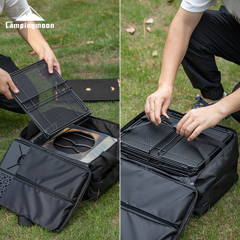Koman campingmoon large-capacity storage box, camping IGT module, combined storage bag, outdoor tactical compartment toolkit BK-46 Specification image