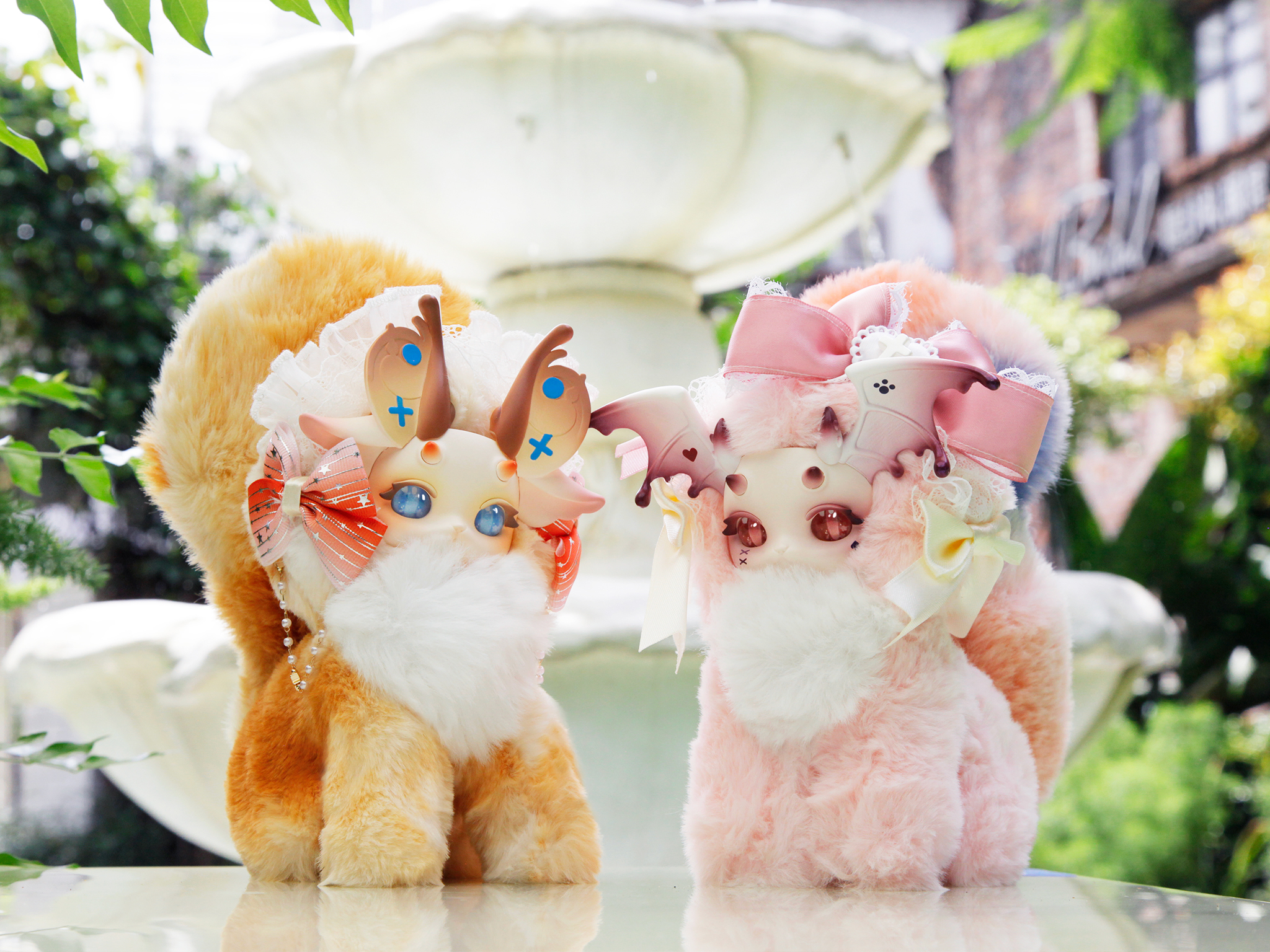 正版猫猫龙幻想生物魔法学院系列潮玩毛绒盲盒系列礼物细节图