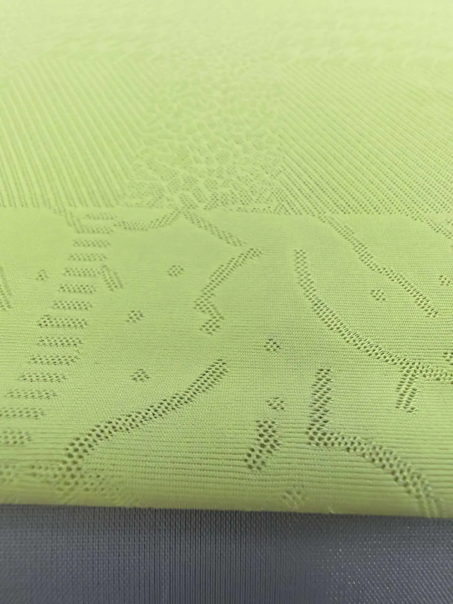WKA90775 jacquard knit close-knit single-sided jacquard is suitable for men's underwear. It features a unique ice silk coolness and is an innovative summer new style. Customized based on samples detail image 3
