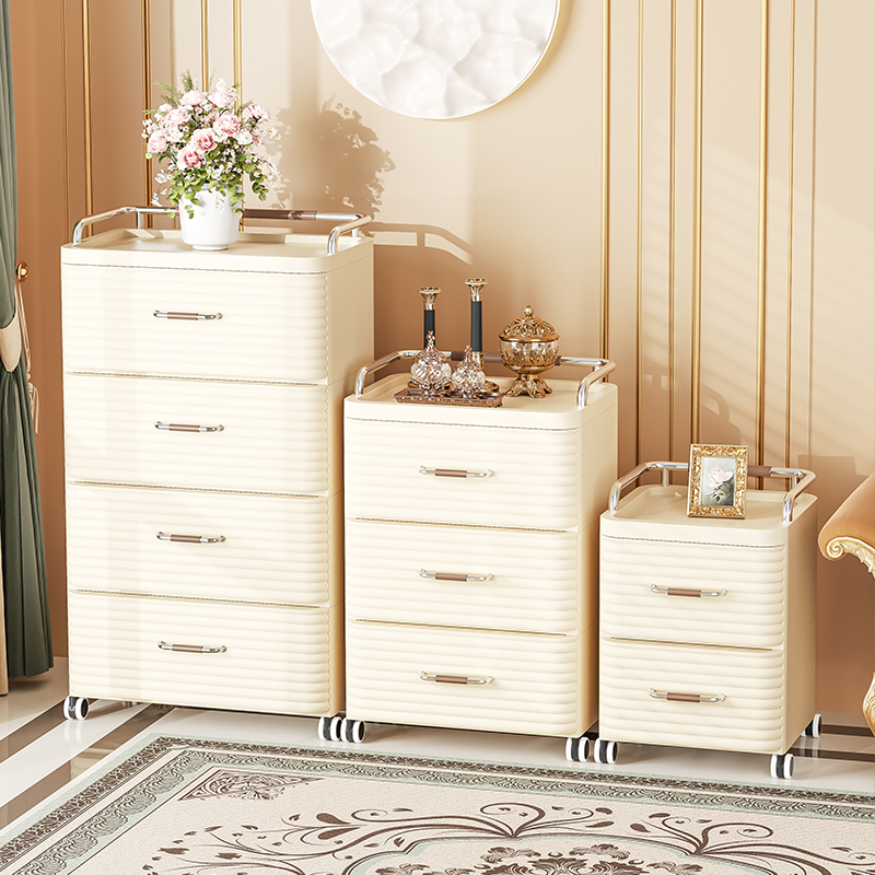 #7281-7283 皮纹把手床头柜