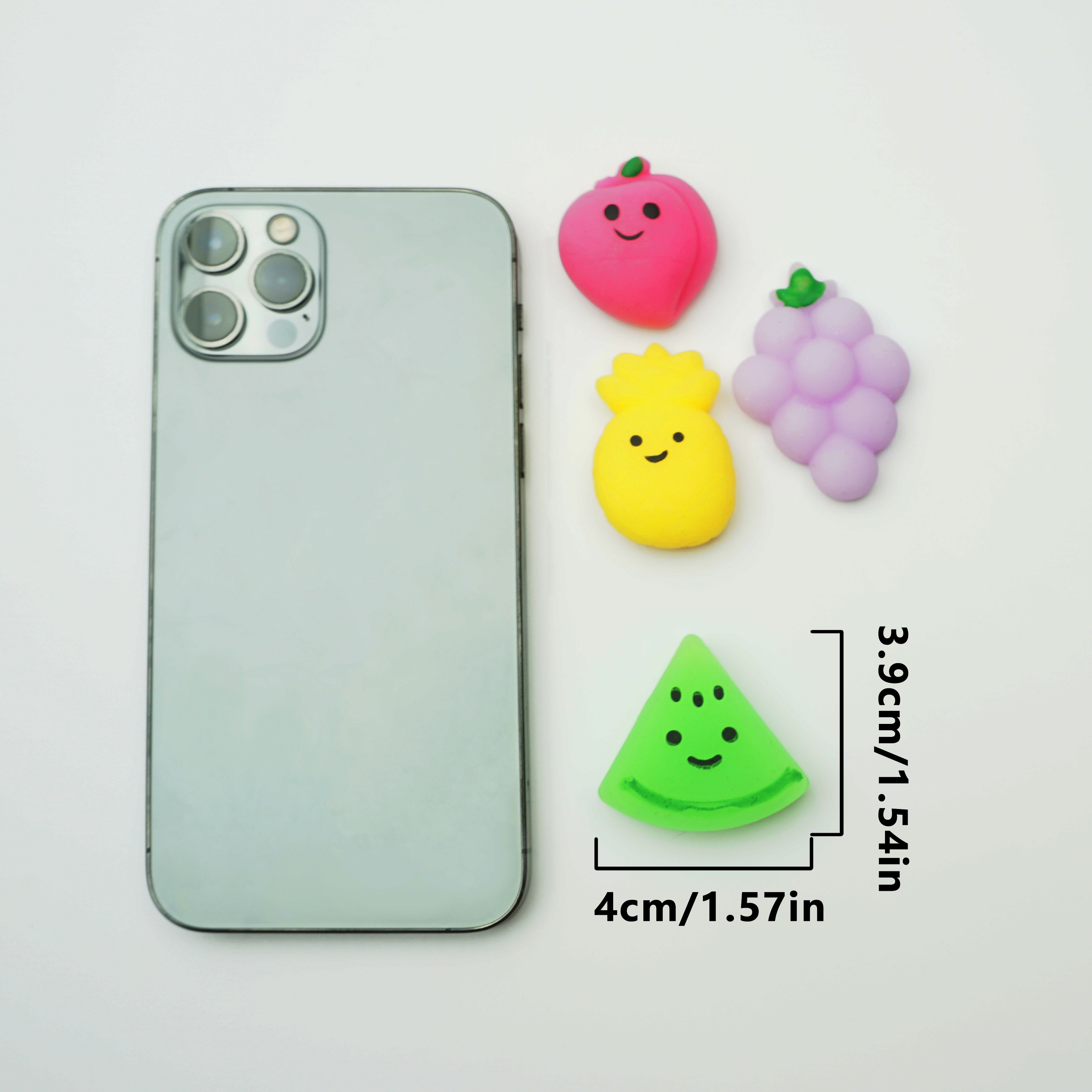 Creative squeeze toys in the shape of small fruits and vegetables Item Picture