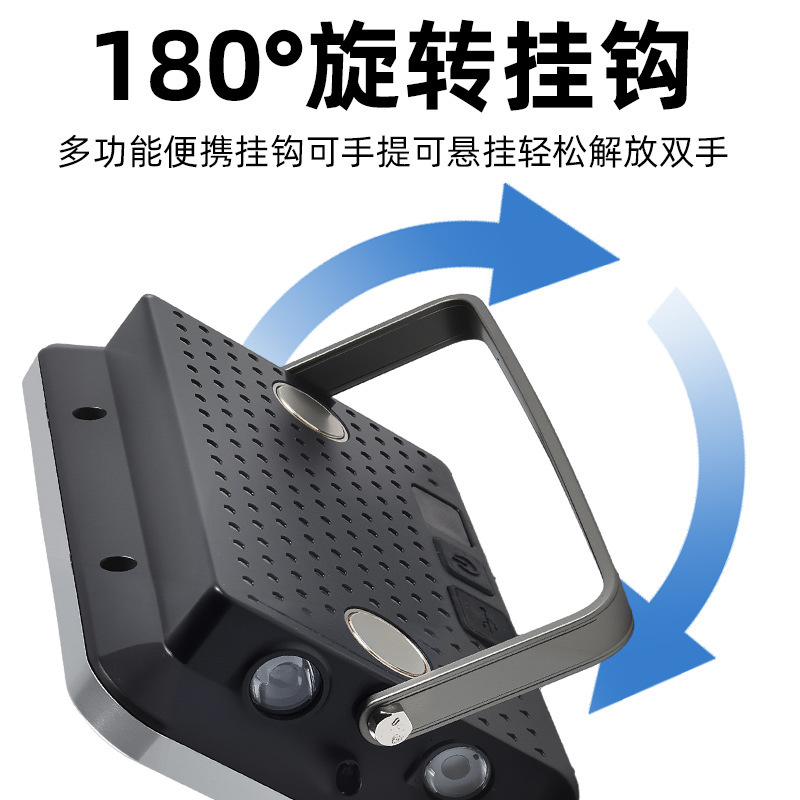 New COB work floodlight USB charging outdoor maintenance camping full-screen portable LED hand-held light Application Scenario