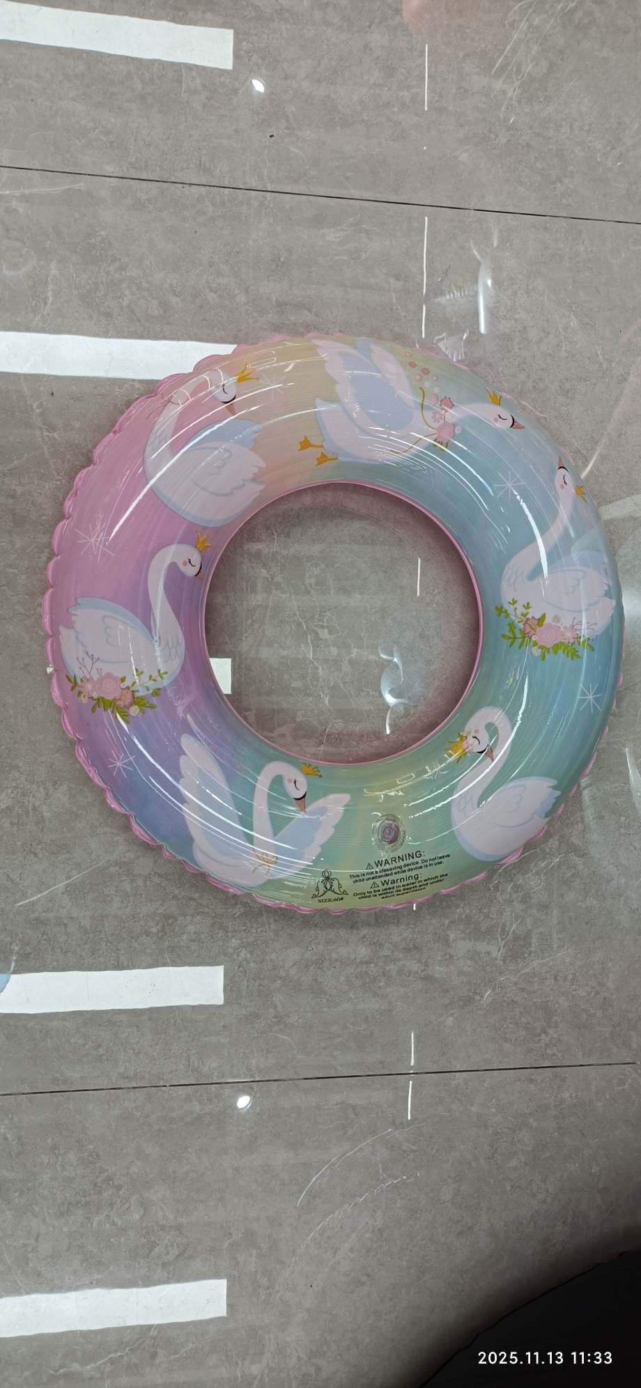 50泳圈儿童男女宝宝防侧翻腋下救生圈水上乐园戏水玩具
详情图5