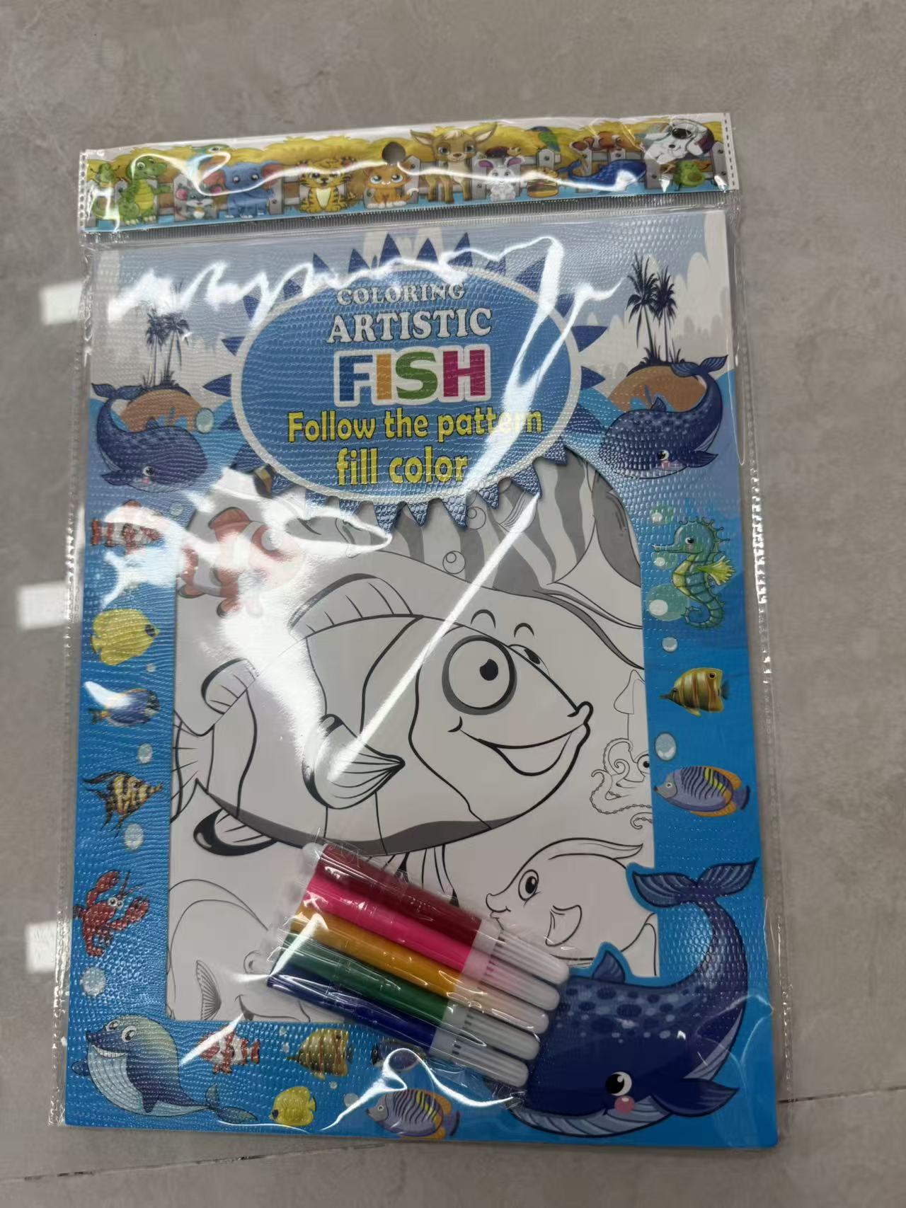 Children's educational drawing board