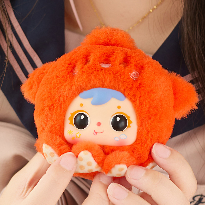 Ocean Story series blind box doll pendant, cute plush keychain details Picture
