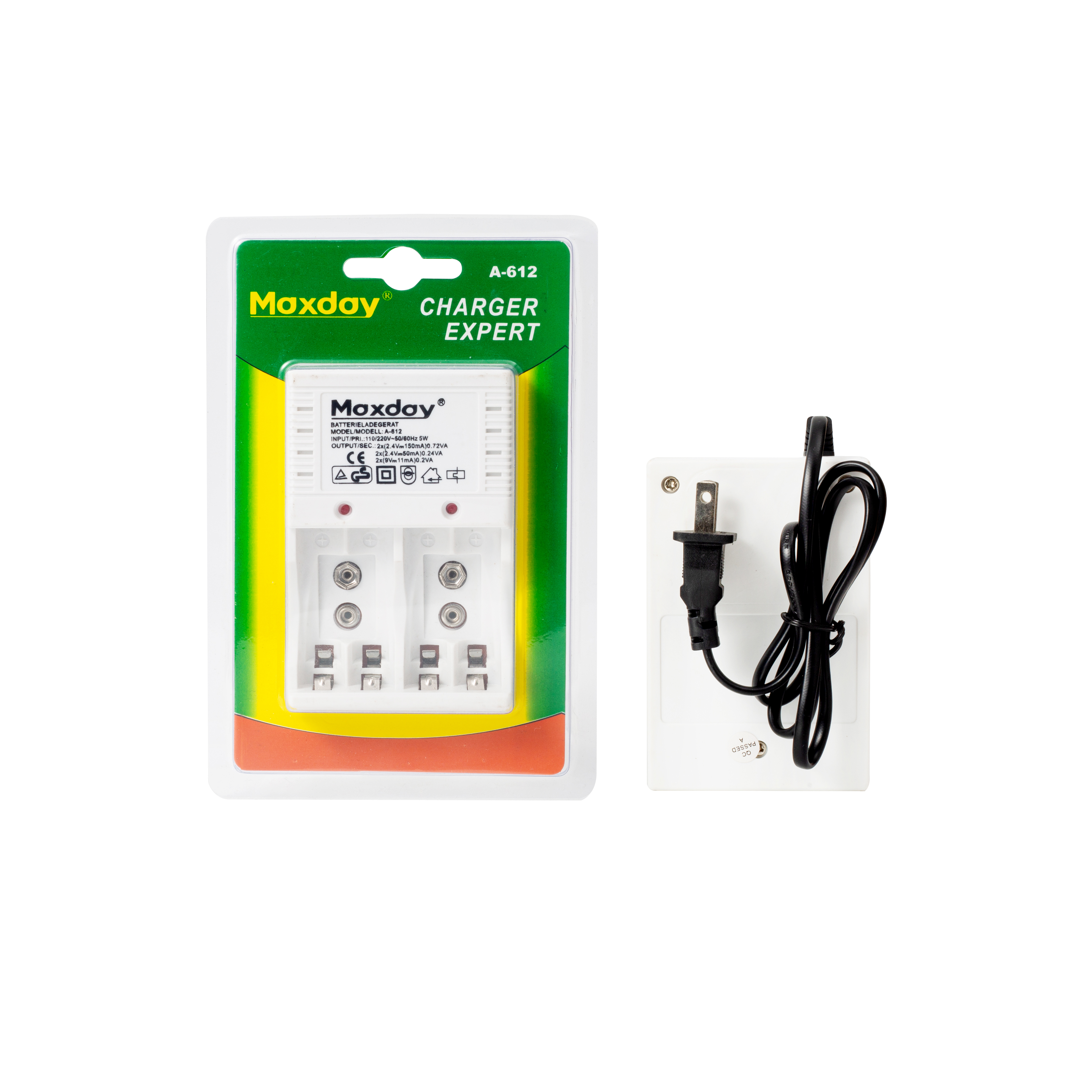 【Maxday】A-612 AA/AAA充电器