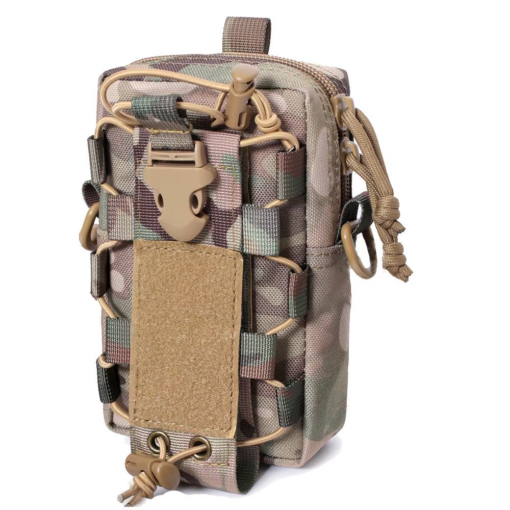 Sports and outdoor waist bag accessories: Running small waist bag, multi-functional sports waist bag, motorcycle waist bag, street vending waist bag, lightweight and durable detail image 3