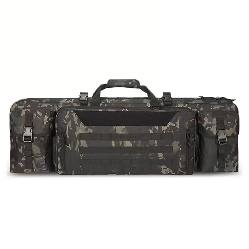 Yitu Hunting Tactical gun bag, Equipment, military fan handbag, Three-layer sea fishing bag, Big-belted fishing rod bag, outdoor fishing details Picture