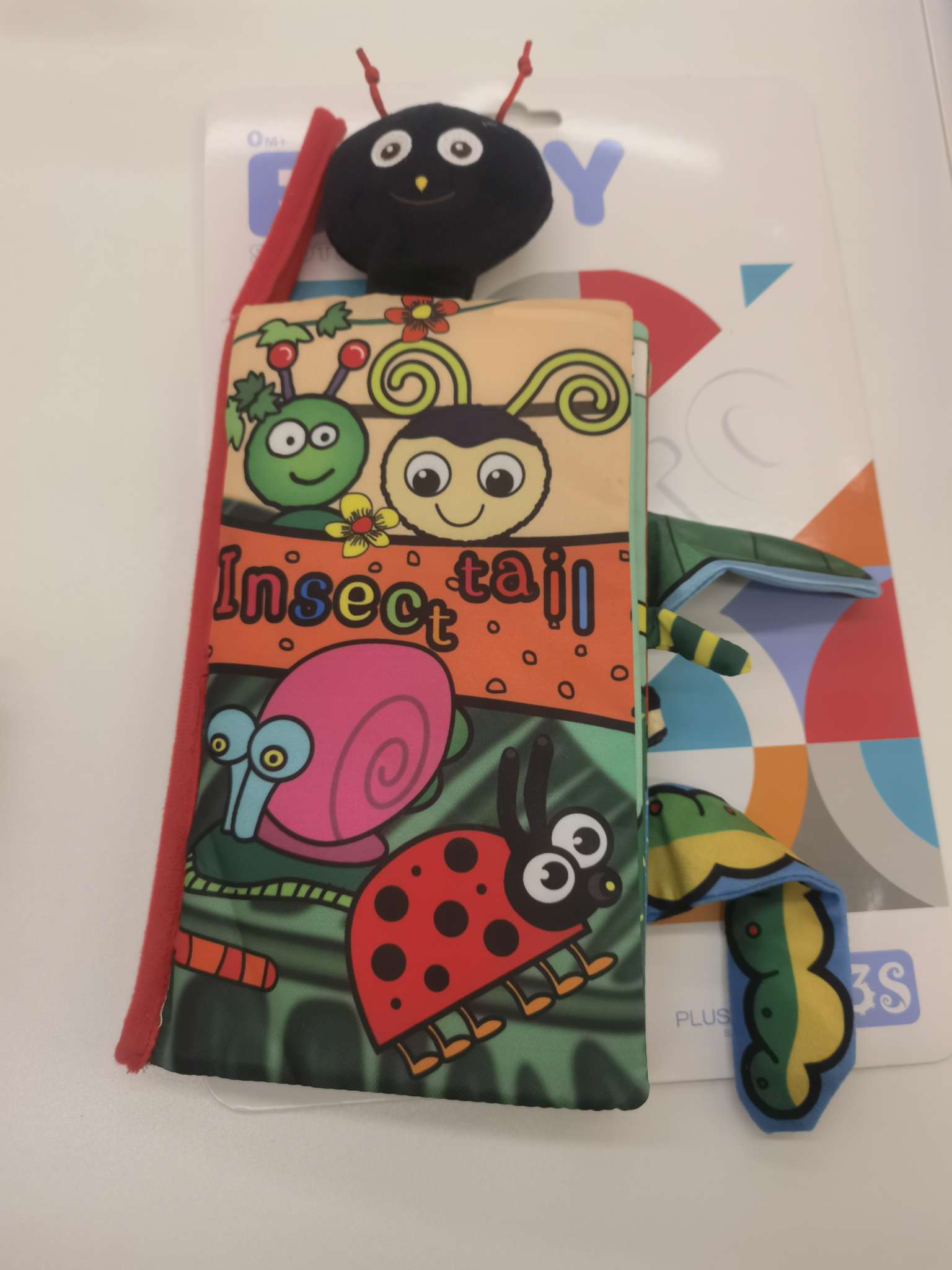 小天乐萌趣早教摇铃婴儿安抚玩具哄睡神器宝宝舒适感幼儿玩具布书