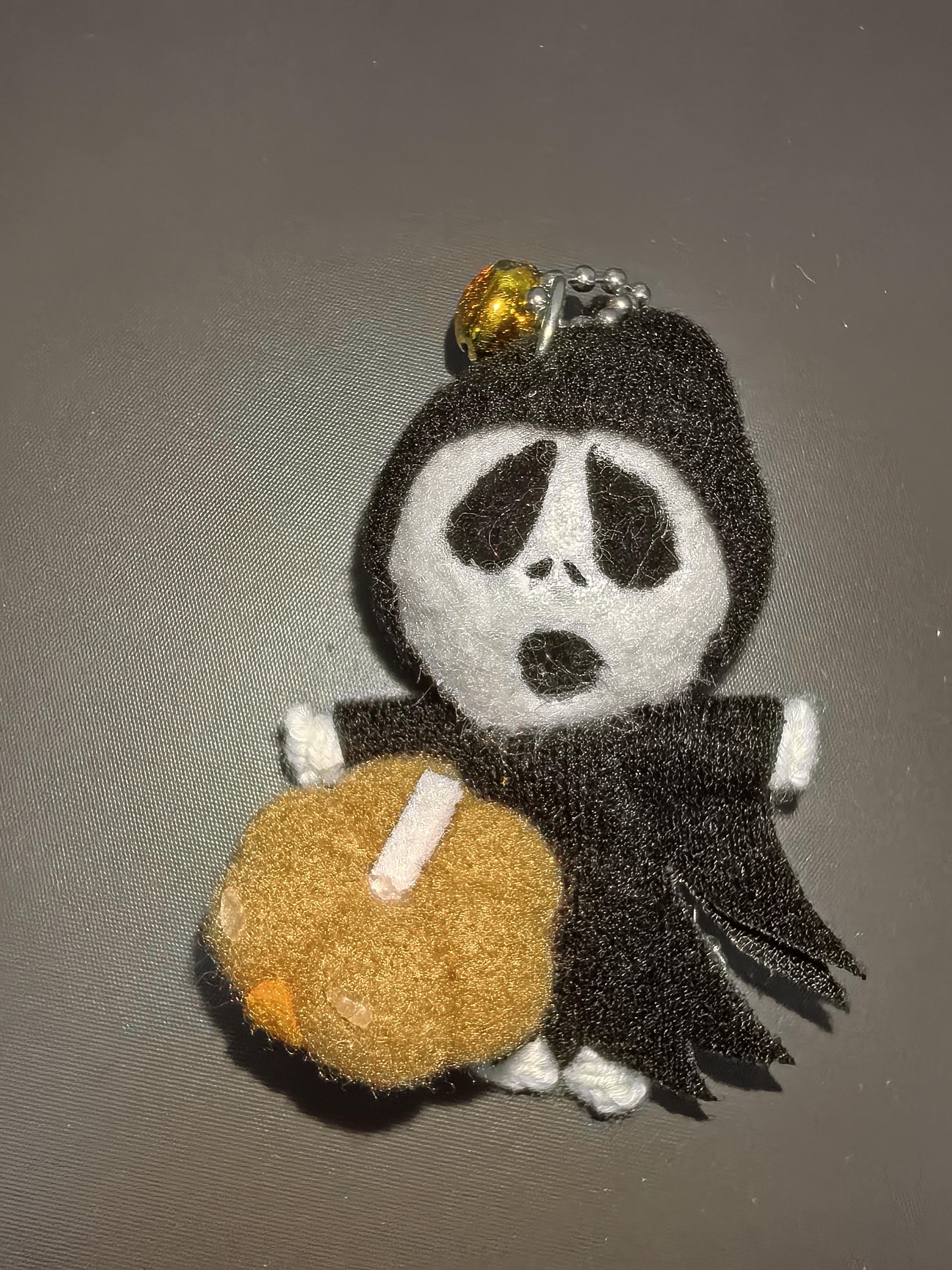 万圣节礼物木乃伊小挂坠手工定制现货毛绒玩具伏都娃娃巫毒娃娃钥匙扣