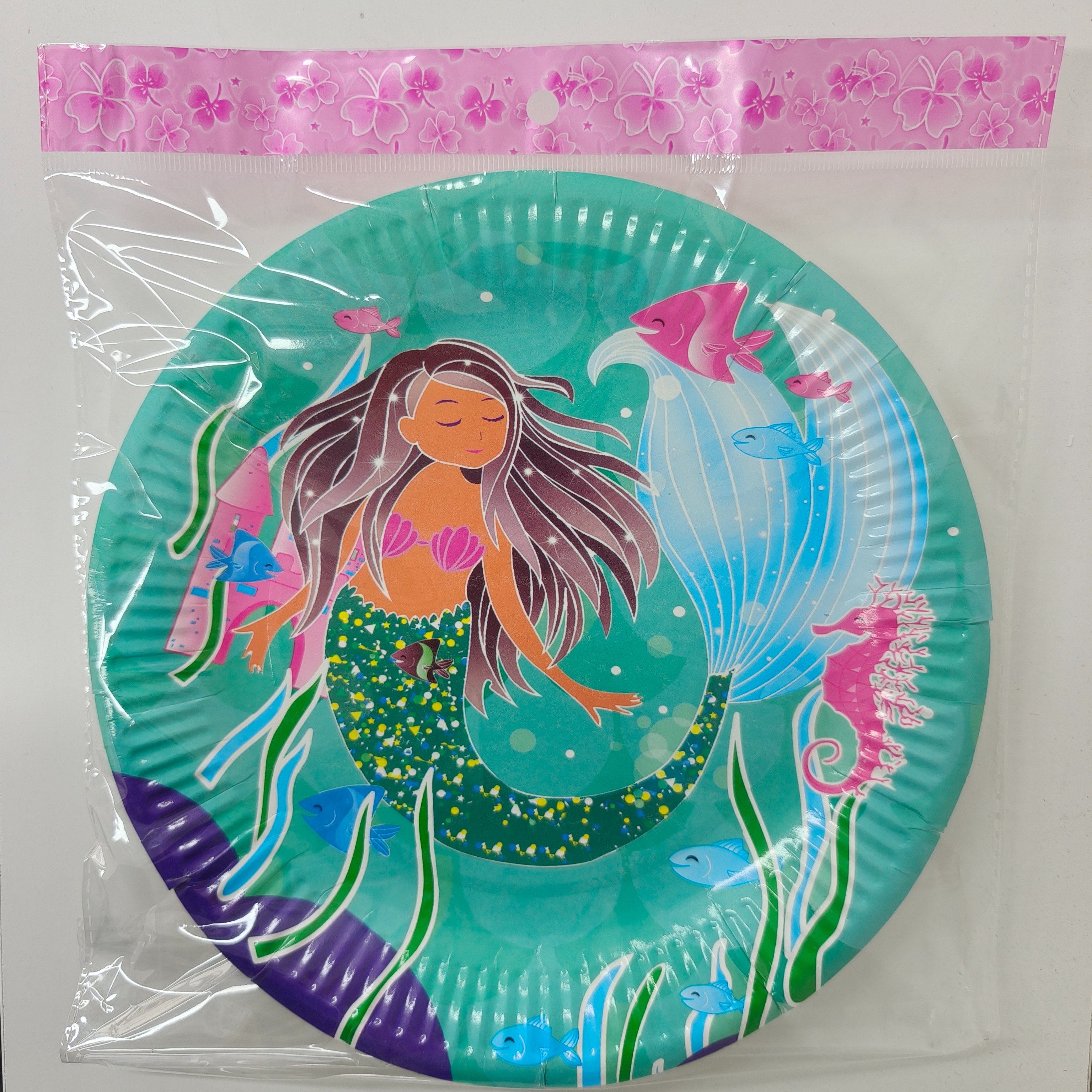 儿童环保健康餐盘-美人鱼
