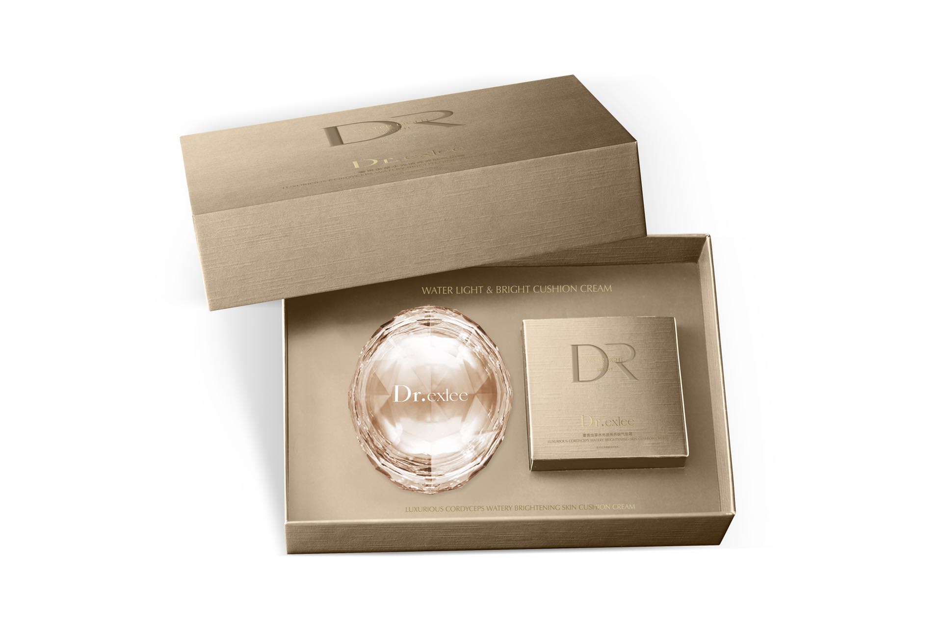Dr.exlee's Luxurious Cordyceps Sinensis Hydrating and Brightening Skin Cushion Cream is suitable for neutral, dry, combination, oily and dull skin types detail image 14