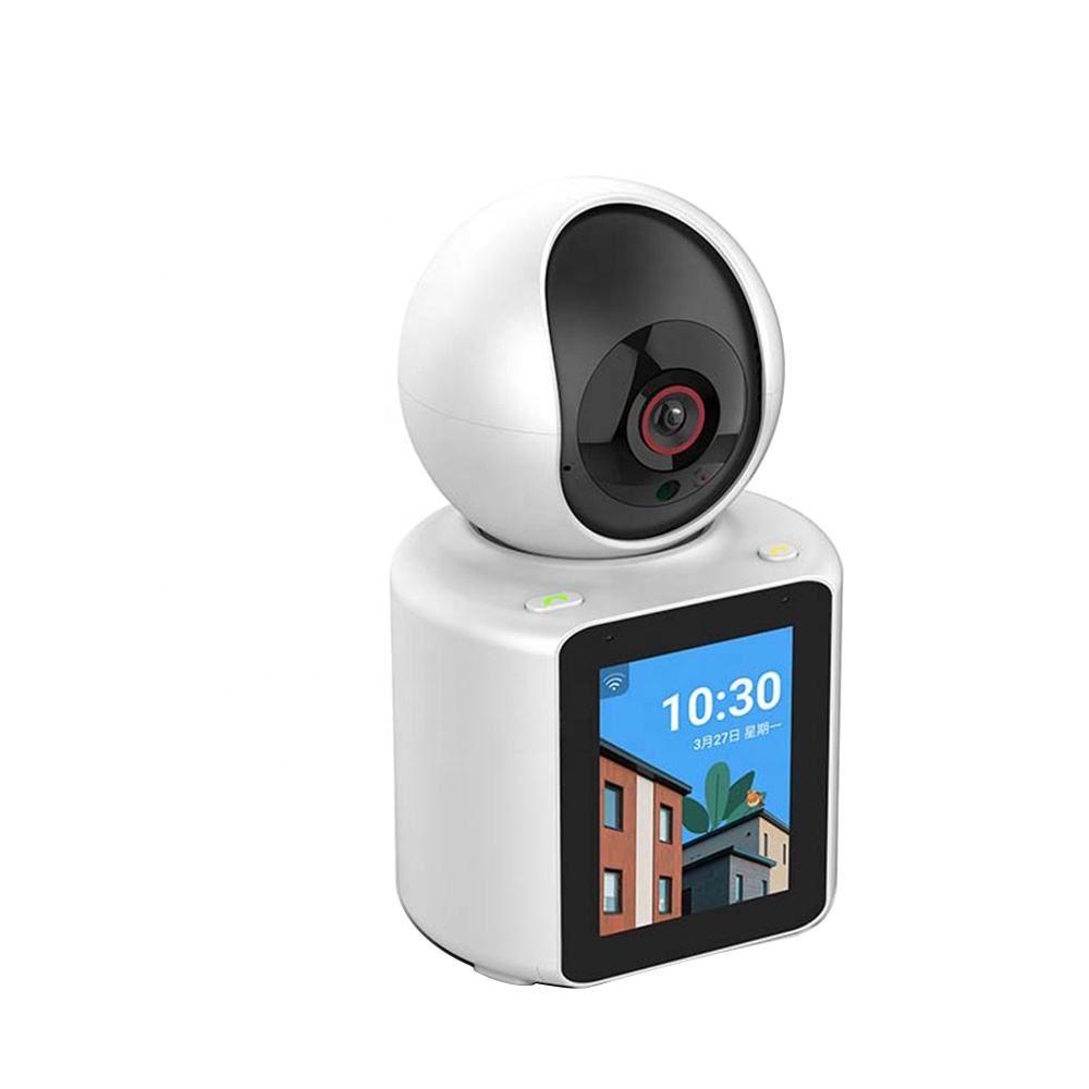 360° panoramic pan-tilt high-definition night vision two-way communication home remote monitor with screen surveillance camera pic 16