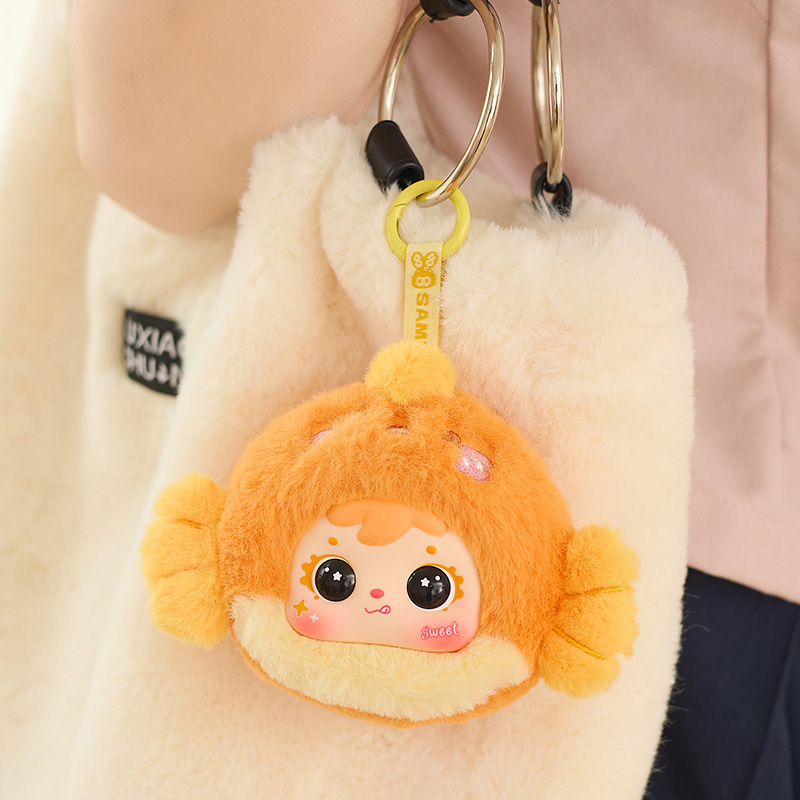 海洋总动员系列盲盒玩偶挂件可爱毛绒钥匙扣