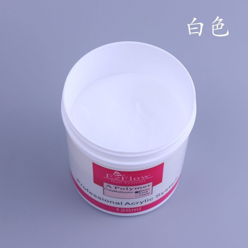 美甲120克水晶粉实惠装白色粉色透色120ml美甲产品详情图2