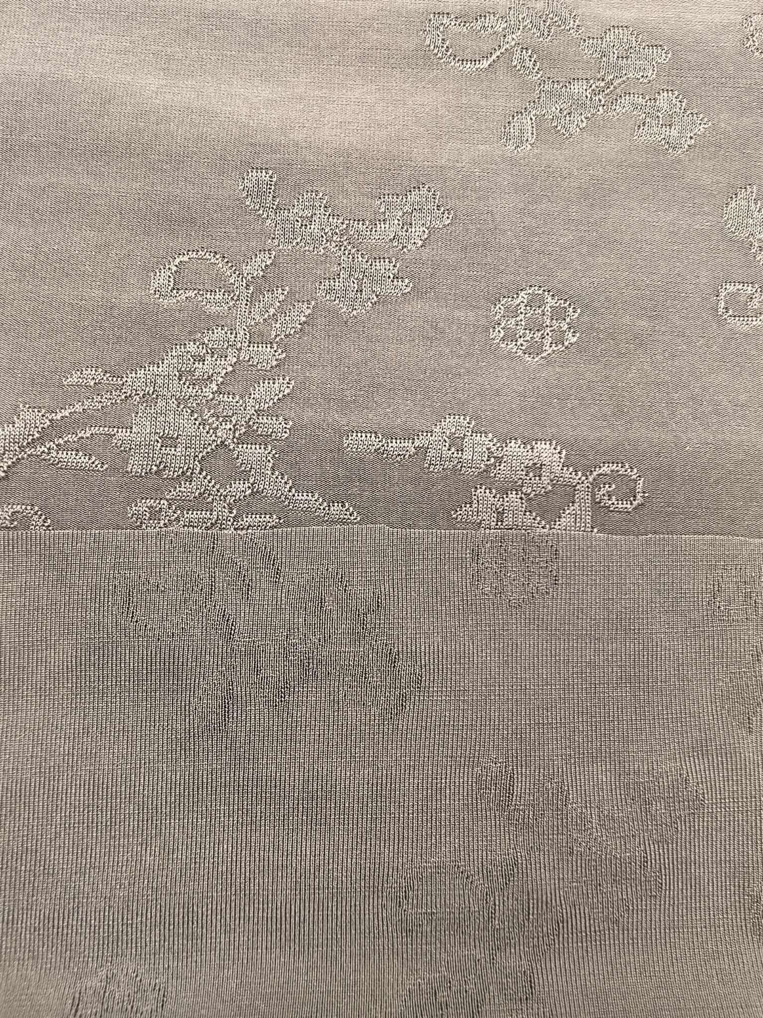 KWA90539 diamond-knit double-sided close-knit jacquard fabric is used for base shirts, underpants, vests and base pants. It is independently developed and customized based on samples detail image 2