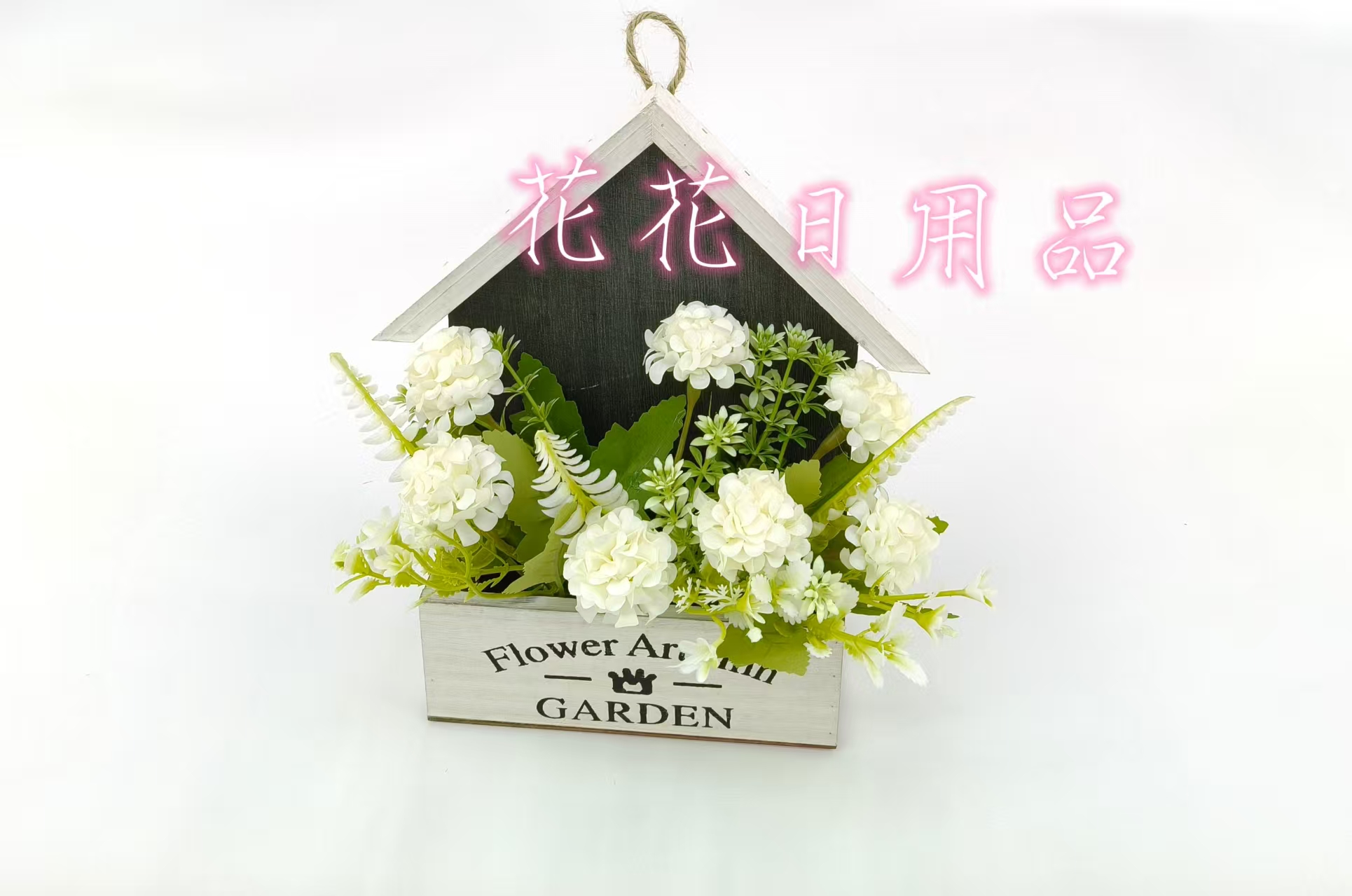 小盆栽/盆栽/盆栽摆件/仿真龟背竹/塑胶花细节图