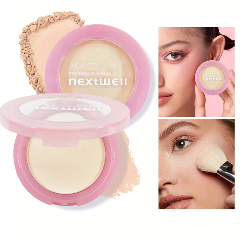Siguiente buena niebla facial maquillaje polvo polvo dermoabrasión natural maquillaje de larga duración control de aceite seco y húmedo fundación de doble uso corrector natural impermeable anti-sudor brillo polvo fabricantes al por mayor Item Picture