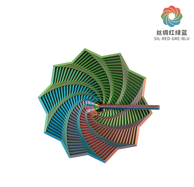 3D打印视儿童益智玩具错觉折叠多边形萝卜塔解压螺旋立体桌面摆件详情8