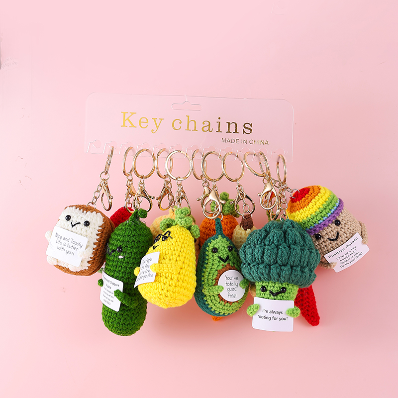 毛线钩织猴头玩偶潮玩卡通公仔挂件纯手工钩织可来图定制星星人详情3