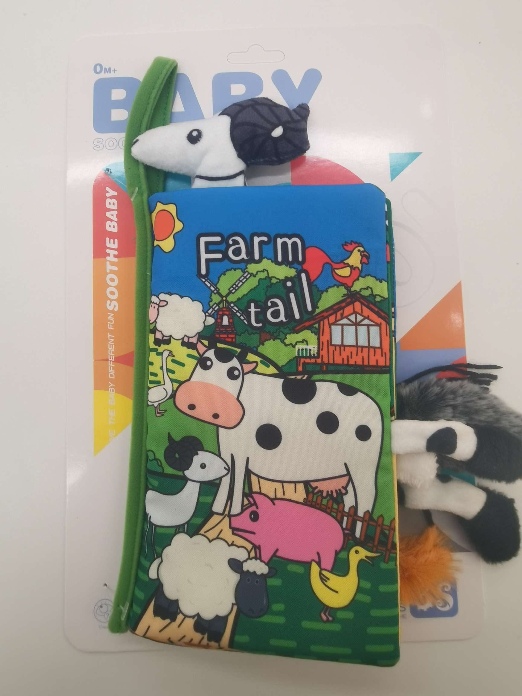 小天乐萌趣早教摇铃婴儿安抚玩具哄睡神器宝宝舒适感官刺激适龄启蒙