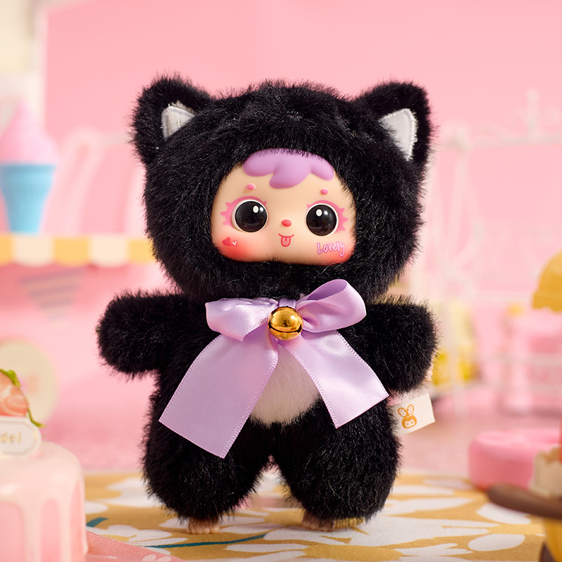 Meow Meow Little Party Series Blind box, cute hanging rack, plush keychain details Picture