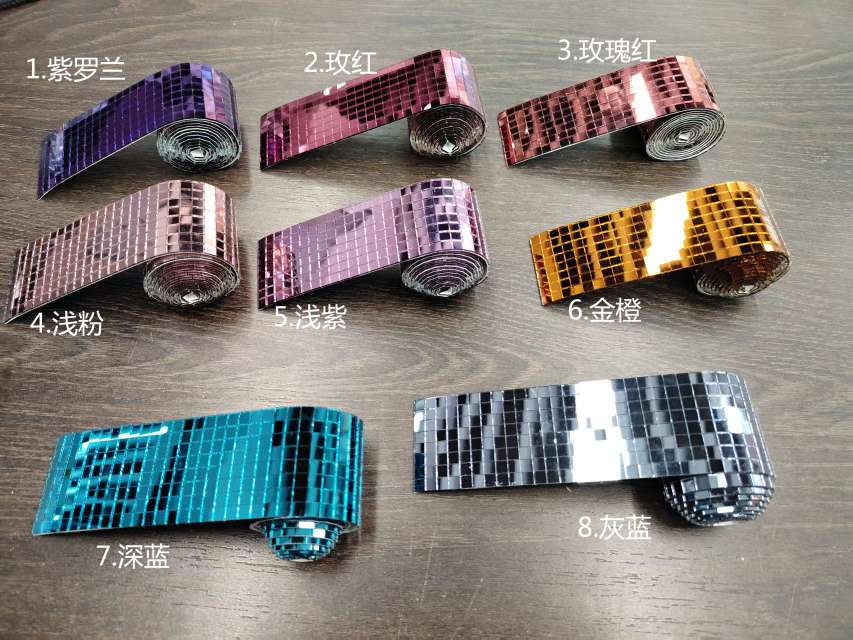 Handmade diy Mosaic Bohemian-style Mosaic small flower tiles detail image 3