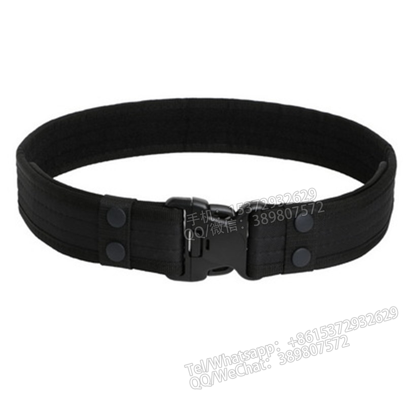 JD1381 Woven Belt - Camouflage uniform combat outer belt woven imitation nylon belt Application Scenario
