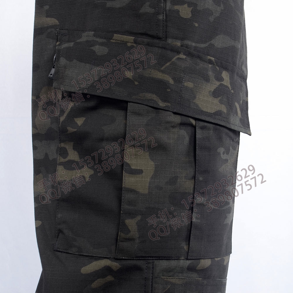 二代黑CP美军蟒纹战术男MCBK作训套装cp特种迷彩服军迷套服JF022详情7