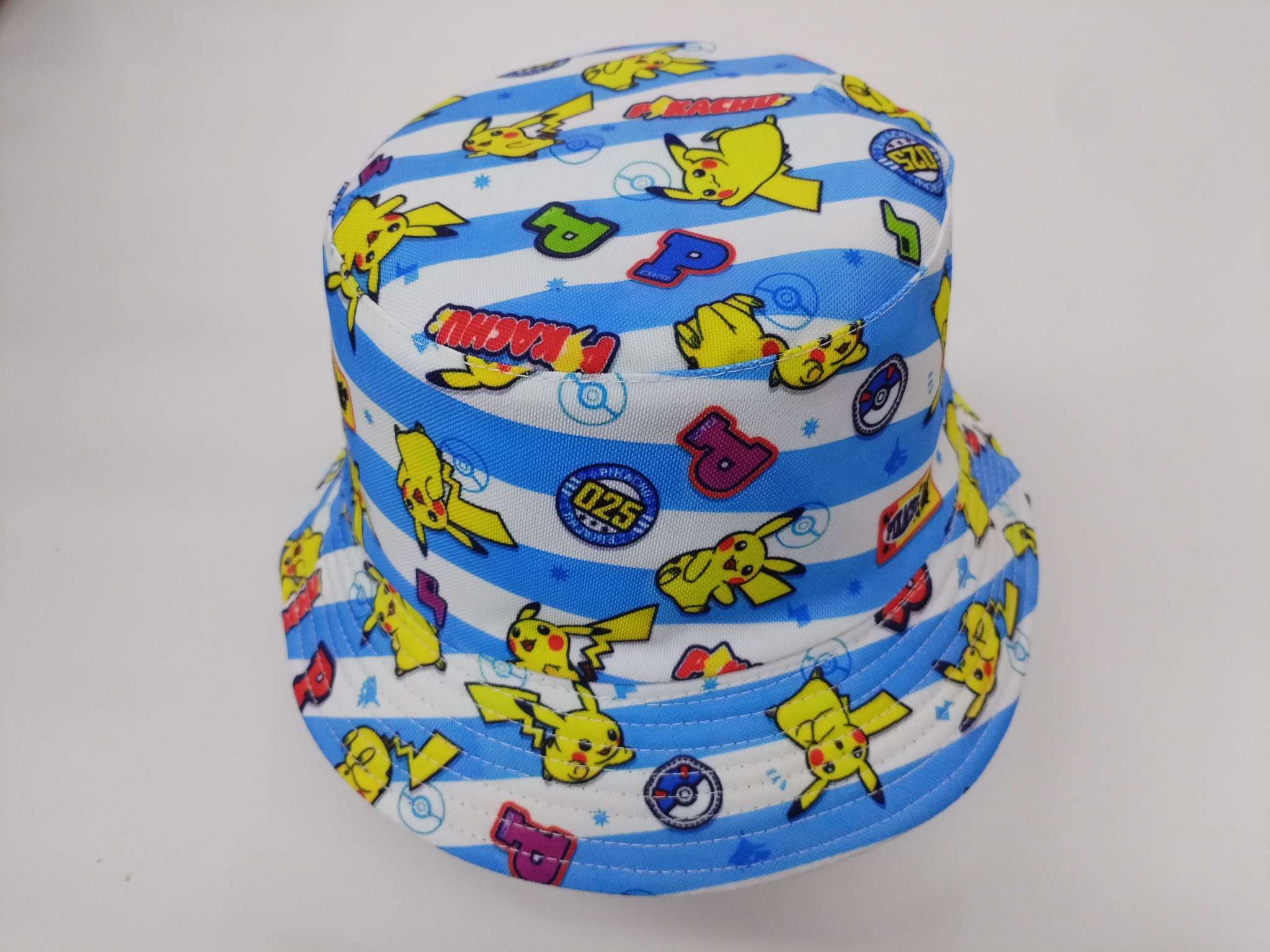 时尚针织帽子冬季护耳帽棒球帽头巾配件休闲百搭帽子头饰男女通用条纹皮卡丘