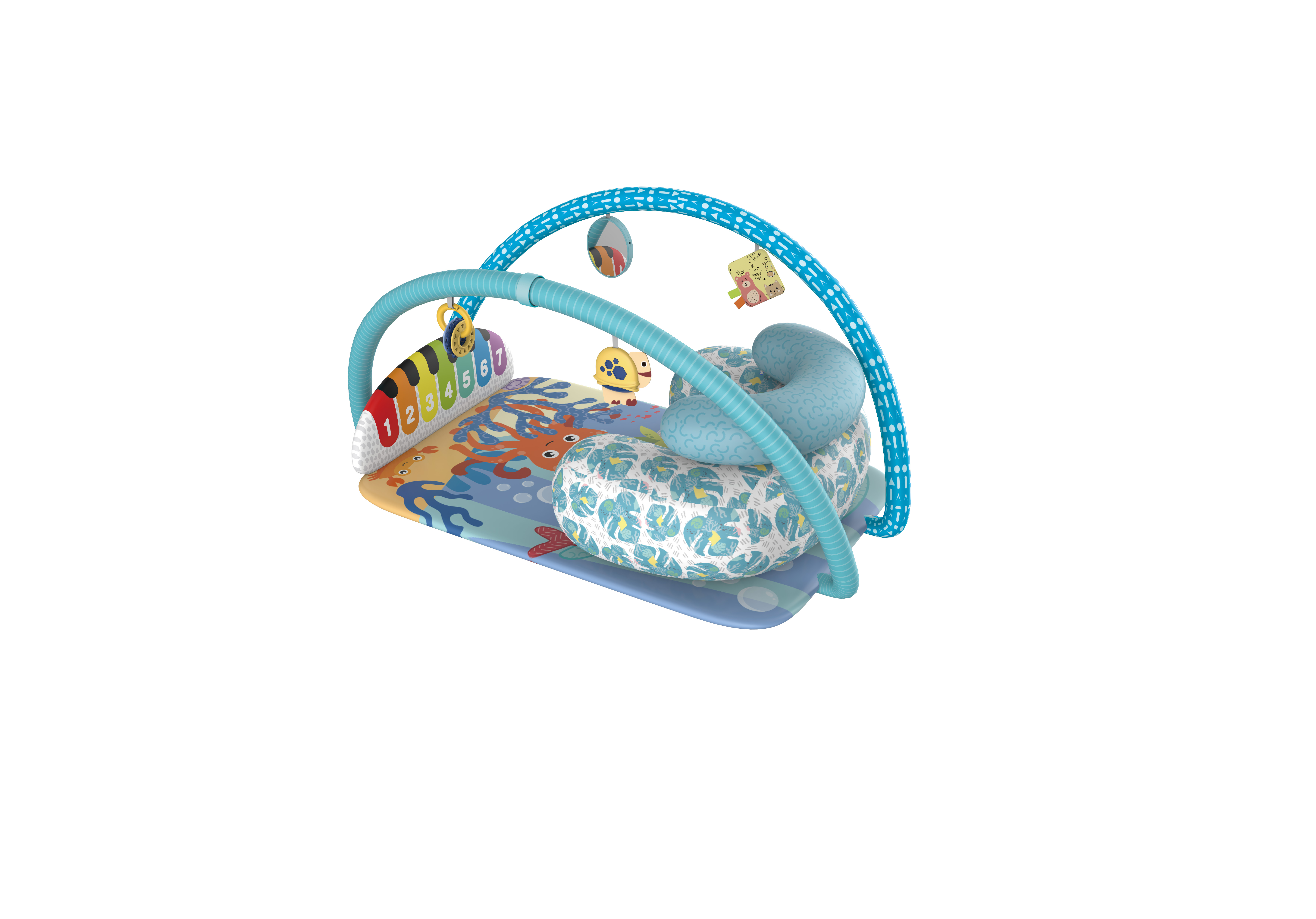 Amazon baby fitness stand detachable pedal piano, newborn remote control music toy, multi-functional pedal piano, set Application Scenario