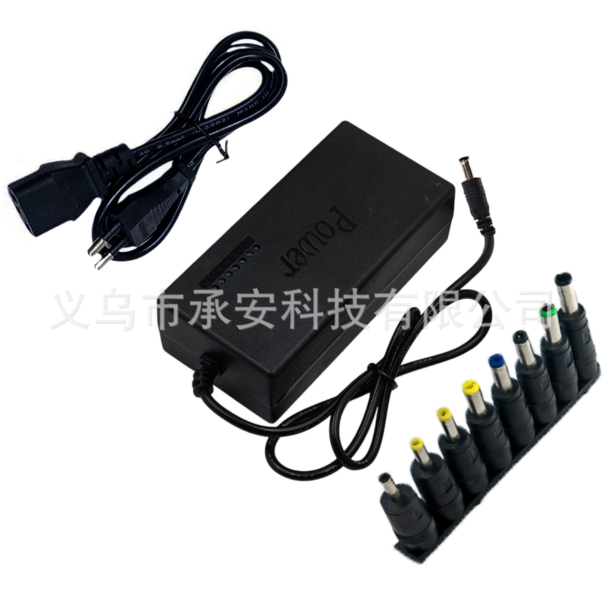 12-24V adjustable notebook power adapter, multi-functional, multi-interface, 7-speed adjustable motor table saw, 96W Specification image