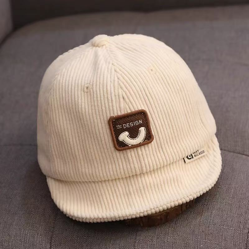 帽子/儿童帽儿童软檐卡通/儿童帽子/儿童帽/婴儿帽白底实物图