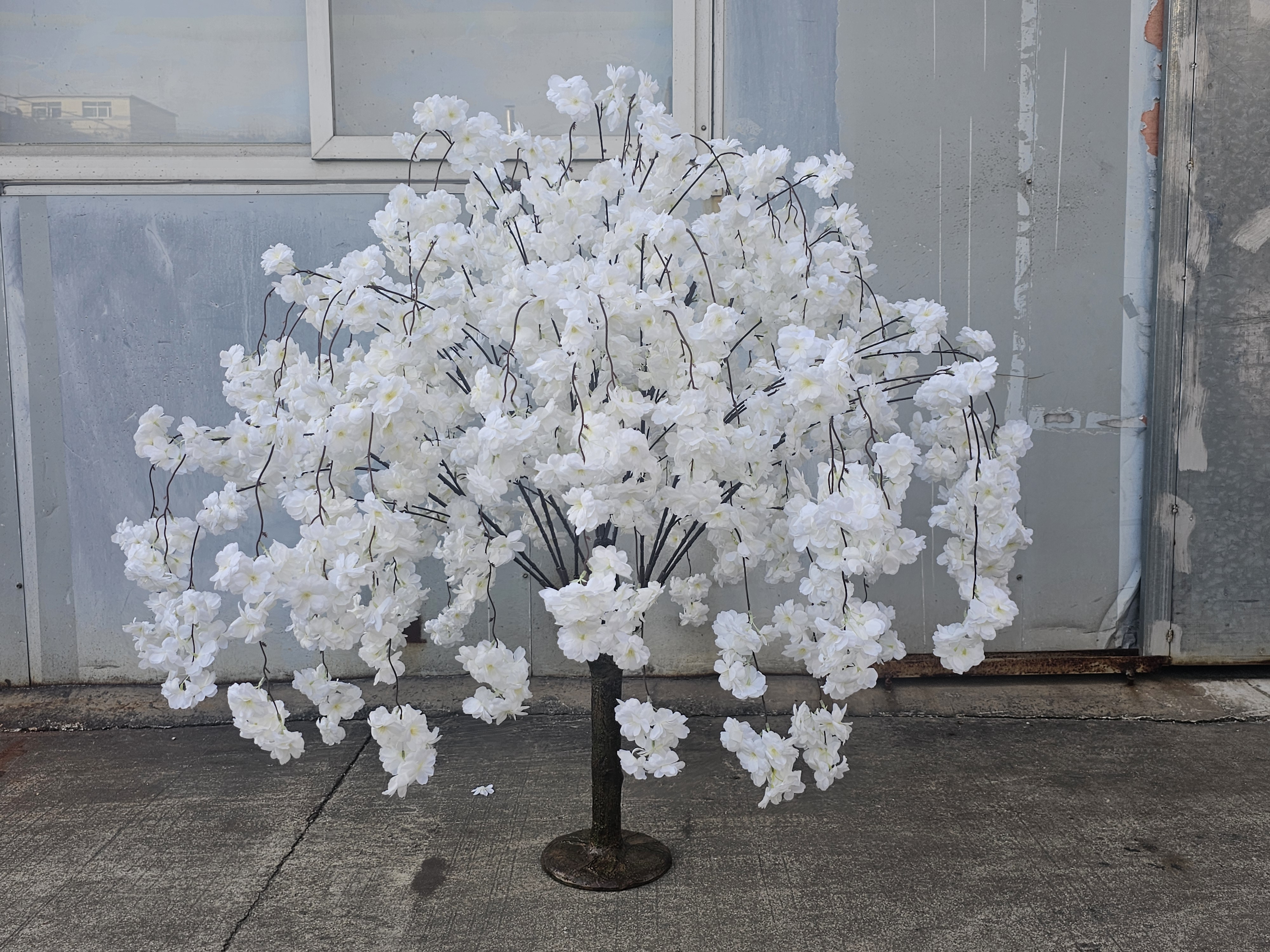 1.5M仿真樱花树植物假树客厅酒店婚庆婚礼装饰橱窗家居摆设高仿真