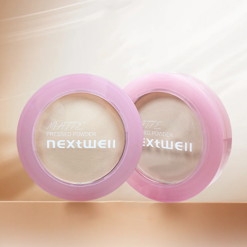 Next Well雾面持妆粉饼自然磨皮持久定妆控油干湿两用粉底自然遮瑕防水防汗提亮粉饼 厂家批发