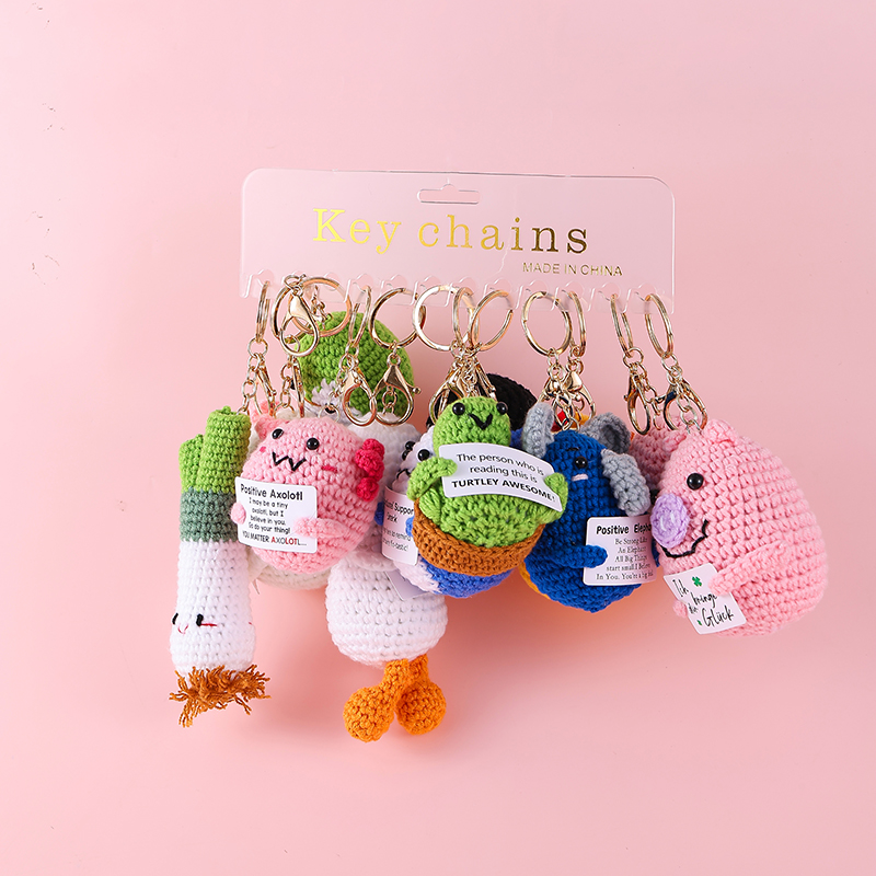 毛线钩织猴头玩偶潮玩卡通公仔挂件纯手工钩织可来图定制星星人详情4