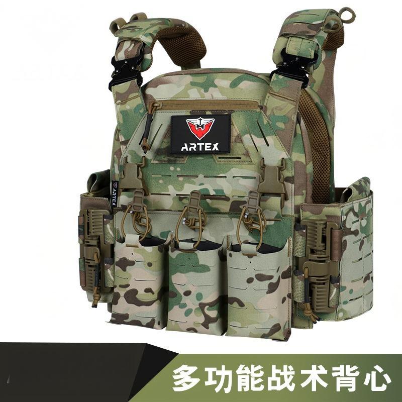 Yitu Outdoor Multi-functional Waterproof 500D nylon modular quick-release tactical vest and vest elastic hanging equipment