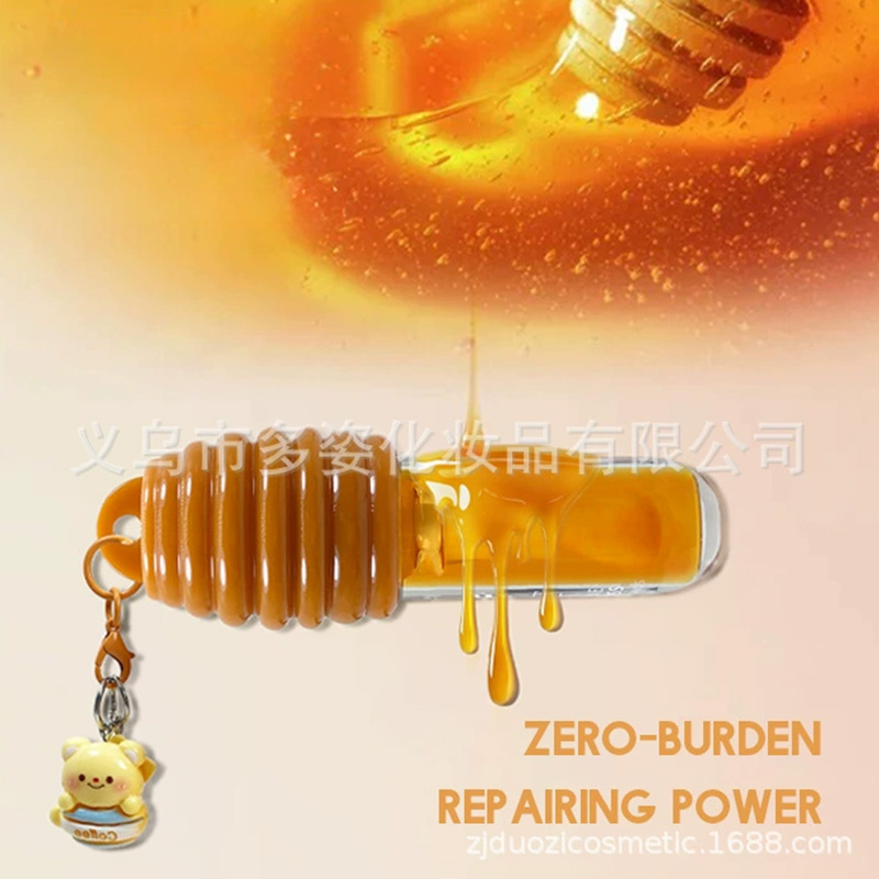 Next Well Cross-border Bestseller Brazilian HONEY LIP Oil LIP HONEY Lip Essence High Moisturizing and Nourishing Lip Honey Repairing Lip lines Lip Gloss Factory Wholesale Specification image