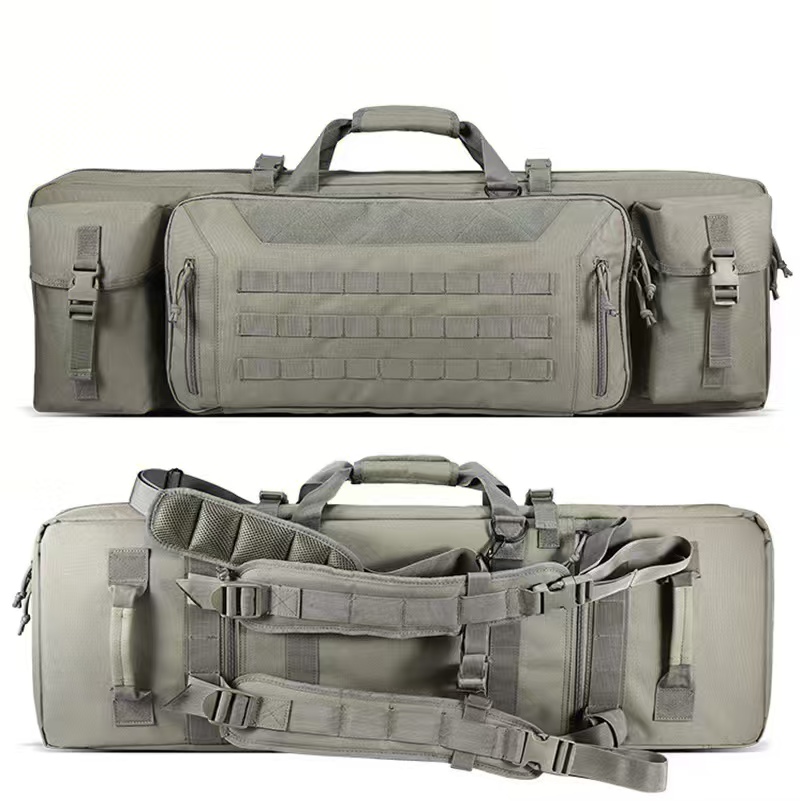 Yitu Hunting Tactical gun bag, Equipment, military fan handbag, Three-layer sea fishing bag, Big-belted fishing rod bag, outdoor fishing Application Scenario
