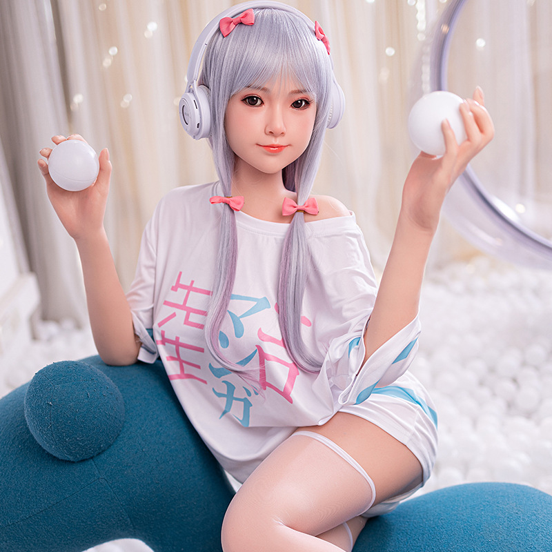 欢亲全实体硅胶仿真娃娃非充气可插成人情趣性用品男用自慰器4