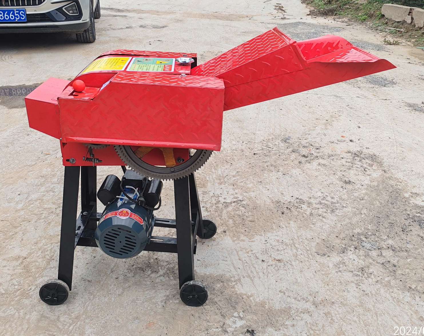 出口供应4刀铡草机手动铡草机小型铡草机家用铡草机饲料铡草机秸秆铡草机牧草切碎机粉碎机手动粉碎机