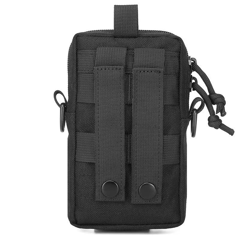 Sports and outdoor waist bag accessories: Running small waist bag, multi-functional sports waist bag, motorcycle waist bag, street vending waist bag, lightweight and durable Specification image